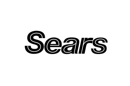 Sears White Logo - Logo Sears