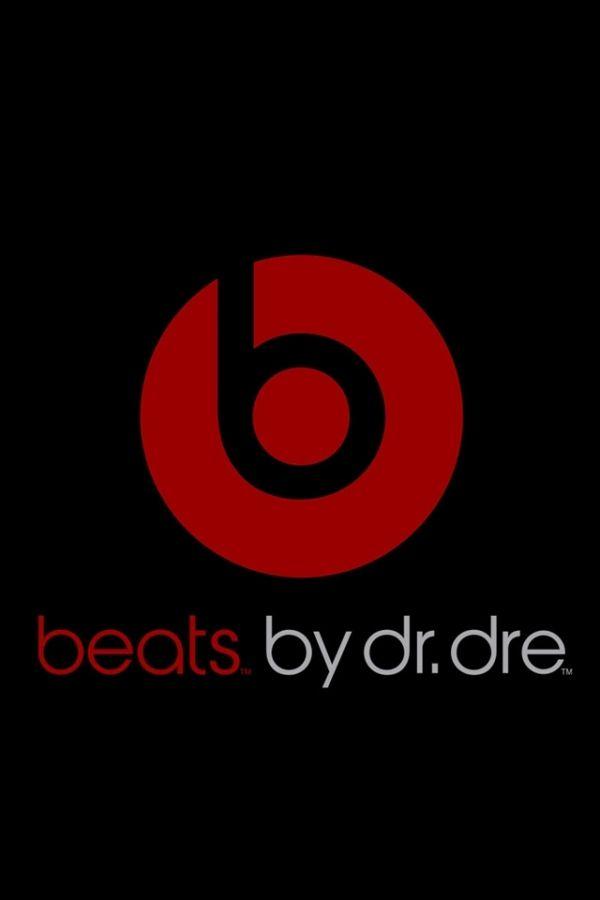 Black Beats by Dre Logo - Beats by Dr Dre | black ▫ white ▫ red | Iphone wallpaper, Beats ...