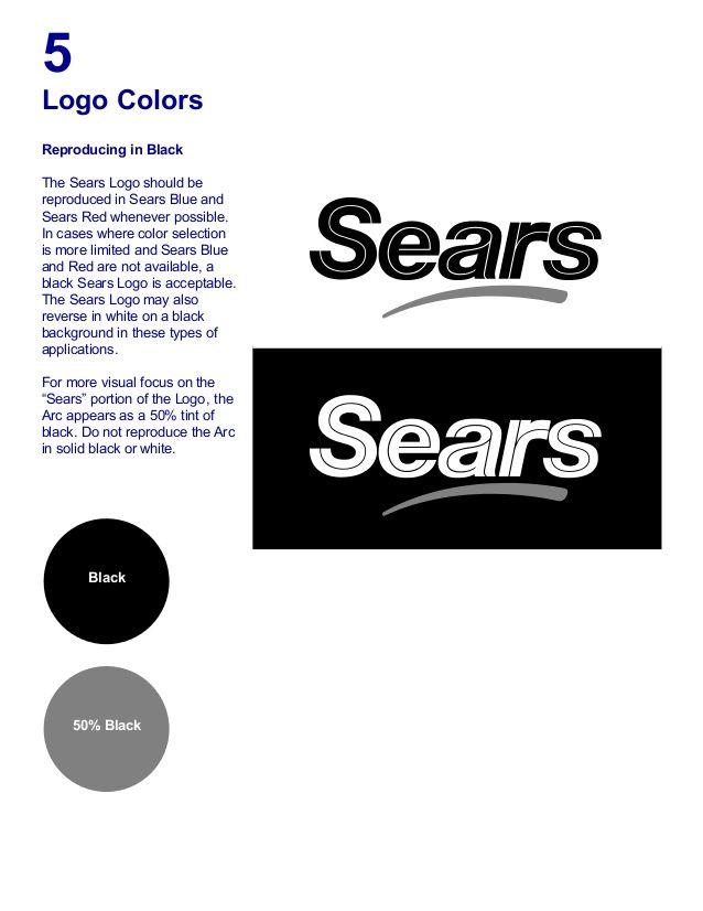 Sears White Logo - Sears corporate identity