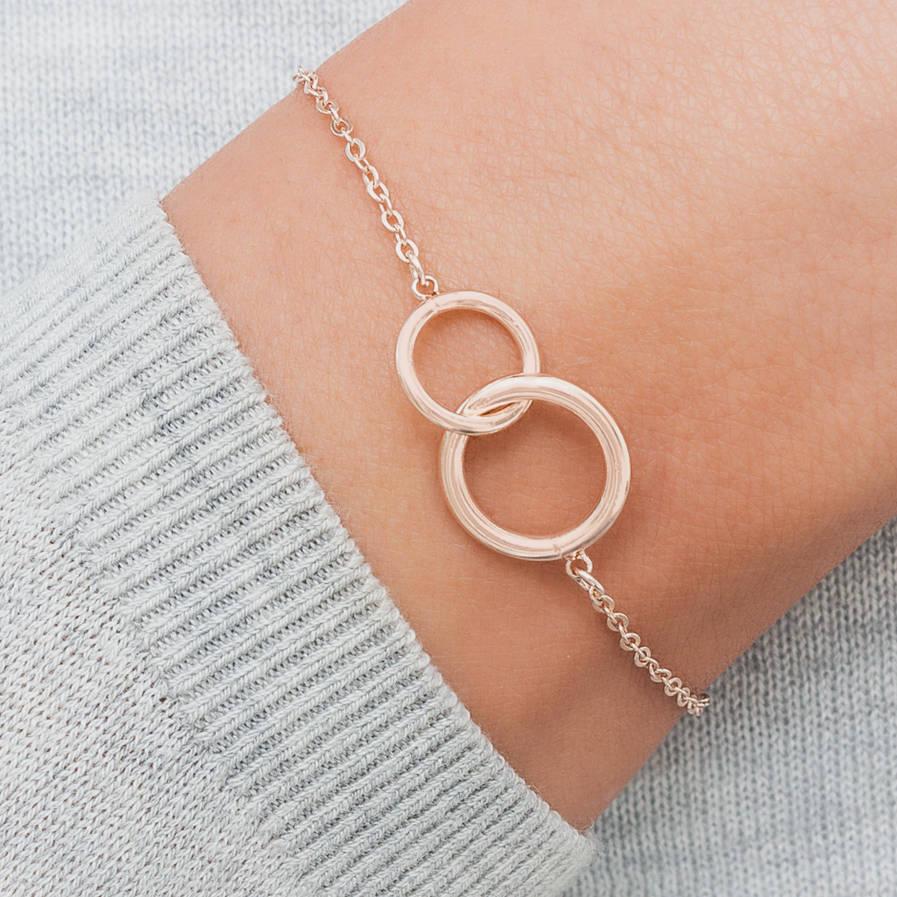 Eternity Circle Logo - lia personalised eternity circle of life bracelet by bloom boutique ...