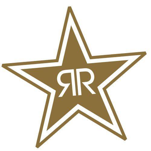RR Star Logo - arussojohn: Huge Selection Rockstar Energy Drink Gold Sticker RR ...