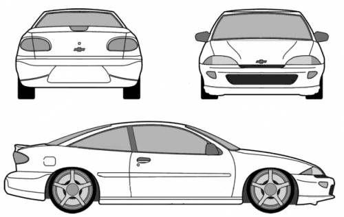 Chevrolet Cavalier Logo - Blueprints > Cars > Chevrolet > Chevy Cavalier