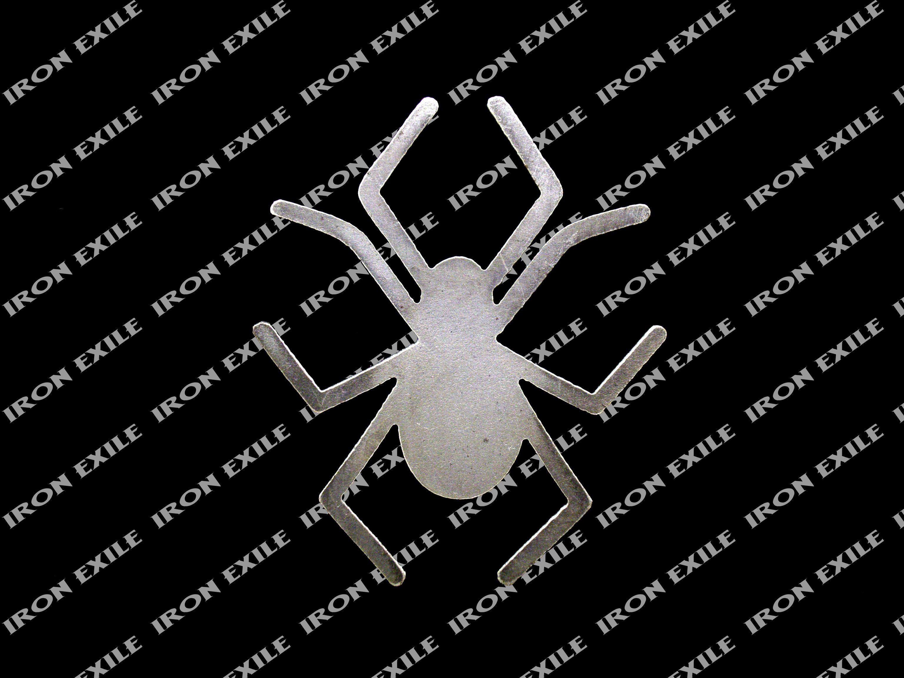 Spider -Man 3 Logo - Details about Metal Spider Paint Stencil for Halloween Decor Decorations or Hot Rat Rod USA
