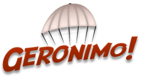 Geronimo Logo - Geronimo Bombing Brain Interactive