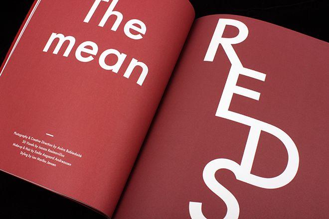Red Magazine Logo - sindroms #1, Red - magCulture
