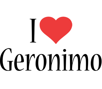 Geronimo Logo - Geronimo Logo | Name Logo Generator - I Love, Love Heart, Boots ...