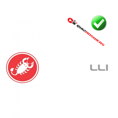 White with Red Circle Scorpion Logo - Best Image of Scorpion Red Circle Logo with Red Circle