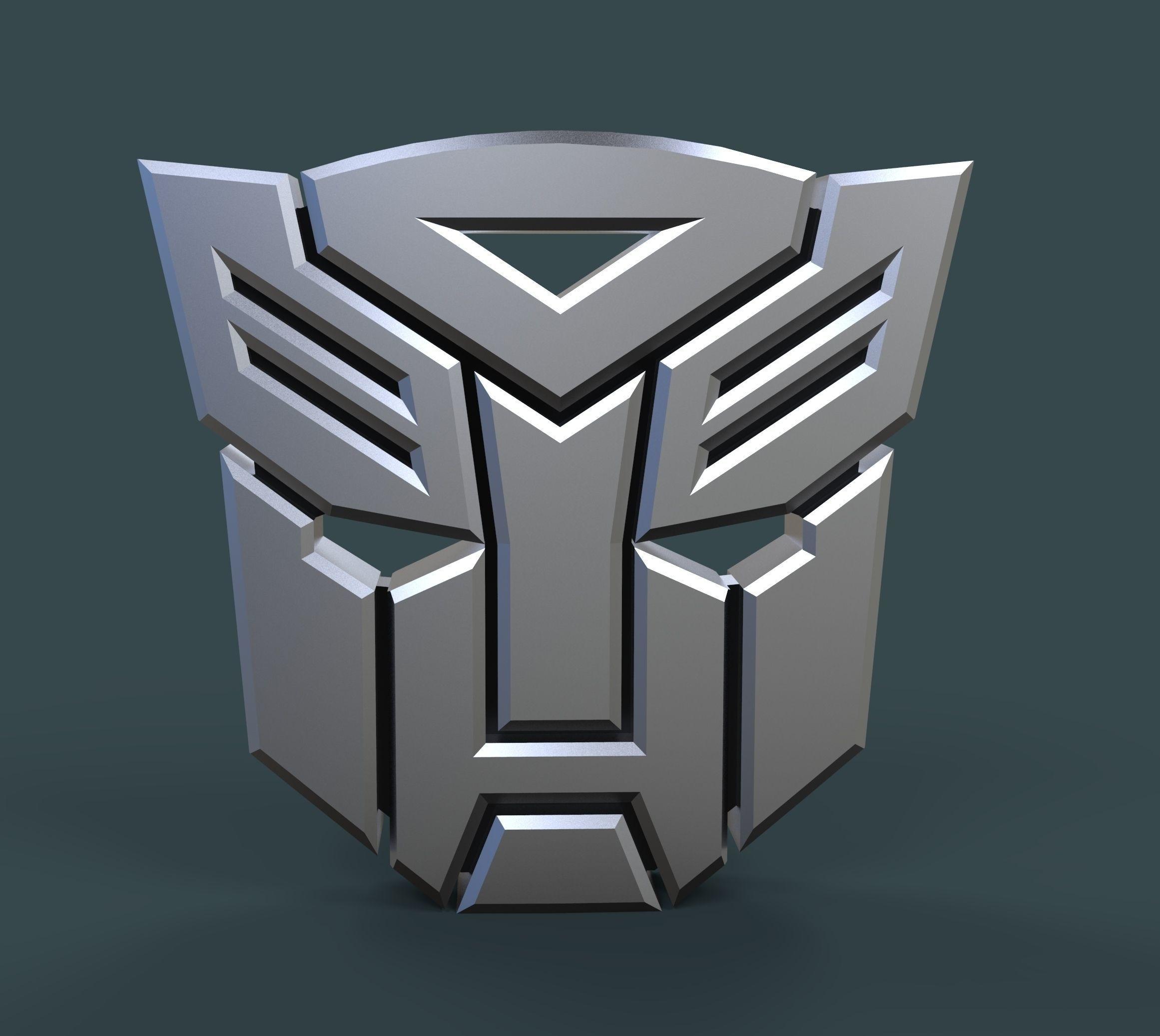 Auto Bots Logo - Autobots logo 3D | CGTrader