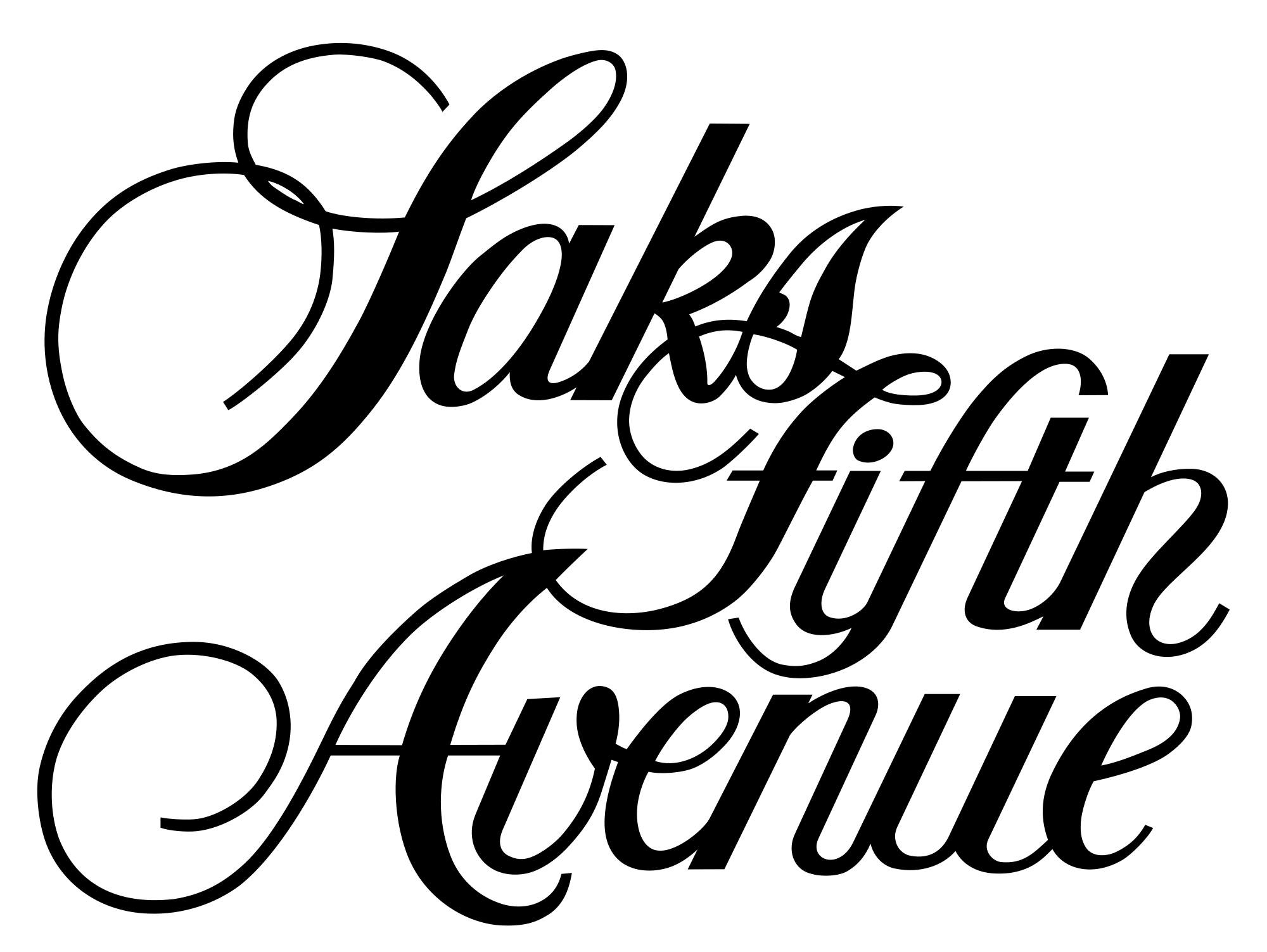 Saks Fifth Avenue Logo - SaksFifthAvenueA.svg