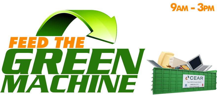 Green Machine Logo - Feed The Green Machine :: E-waste Recycling Event, October 15th