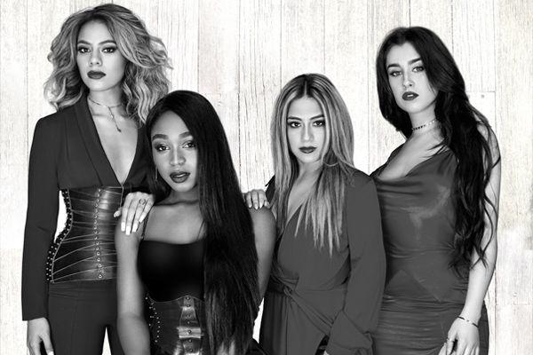 Fifth Harmony Black and White Logo - Fifth Harmony, Yandel & More Perform at Universal Orlando