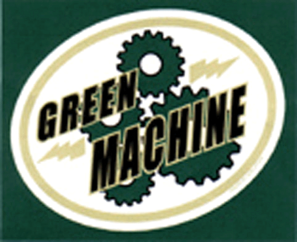 Green Machine Logo - Green Machine Hockey