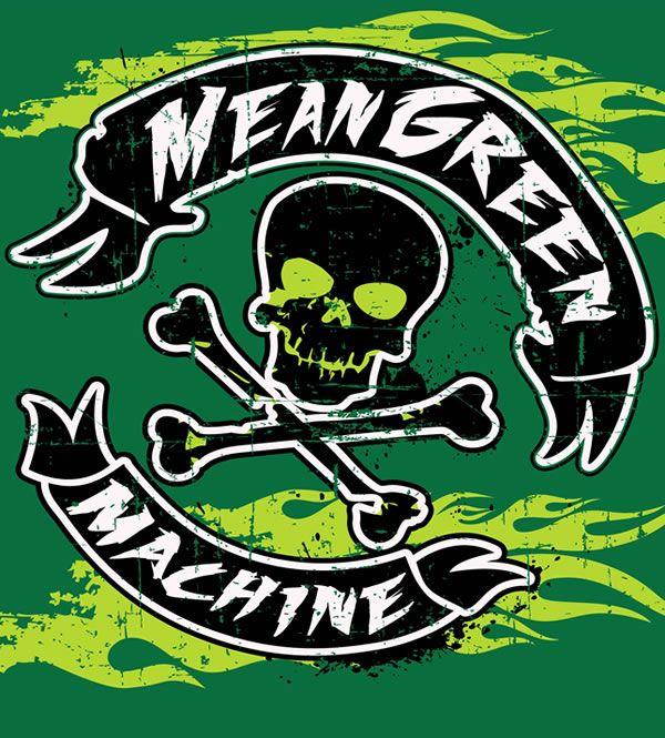 Green Machine Logo - Mean Green Machine | Team Demo Association