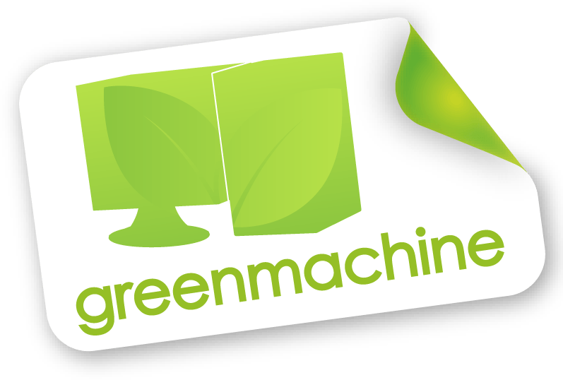 Green Machine Logo - Green Machine - Eco friendly Computer Recyling Services