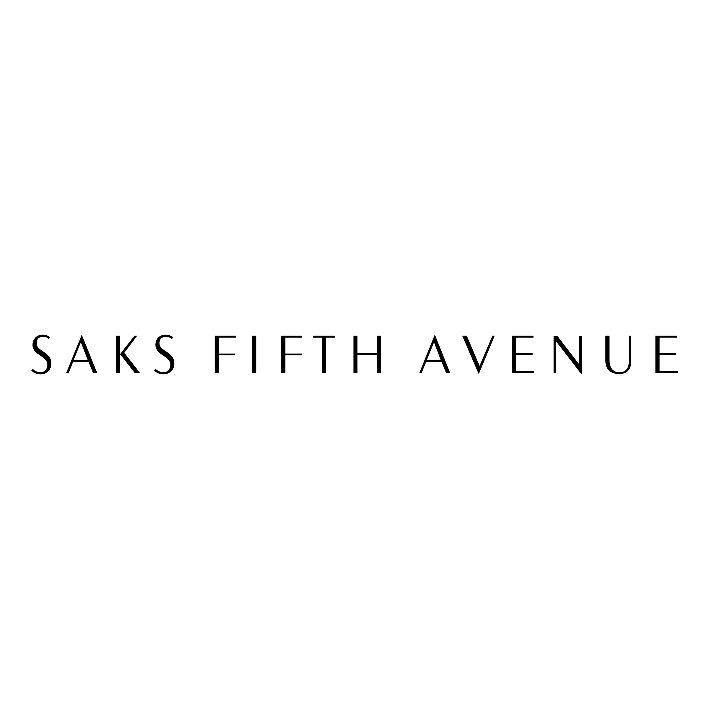 Saks Fifth Avenue Logo - Saks Fifth Avenue Logo PNG Transparent & SVG Vector - Freebie Supply