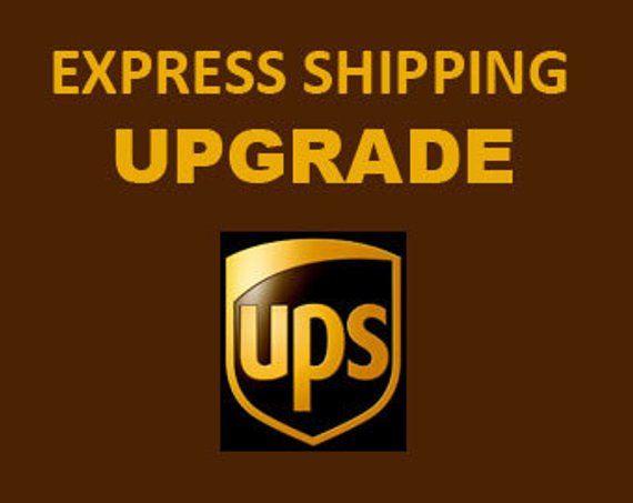 UPS Express Logo - UPS Express Shipping upgrade | Etsy