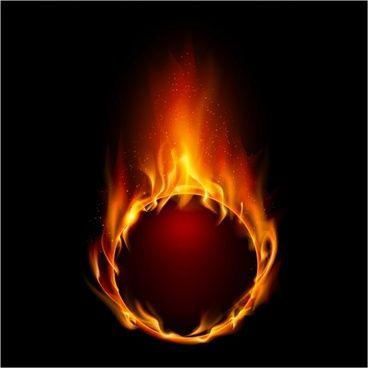 Blazing Flame Logo - Blazing fire free vector download (882 Free vector) for commercial ...