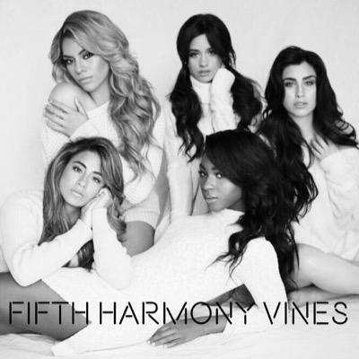 Fifth Harmony Black and White Logo - Fifth Harmony Vines