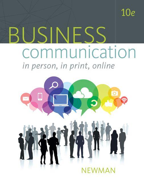 Business Communication Logo - eBook: Business Communication: In Person, In Print, Online