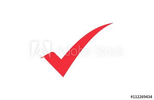 Red Check Logo - V check logo this stock vector and explore similar vectors at