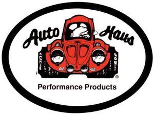 Auto Products Logo - EX** Sticker: EMPI Auto Haus Beetle logo (oval) 70m