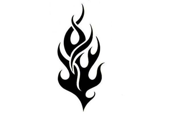 Blazing Flame Logo - Blazing Fire Tattoo Designs For Women. GilsCosmo.com
