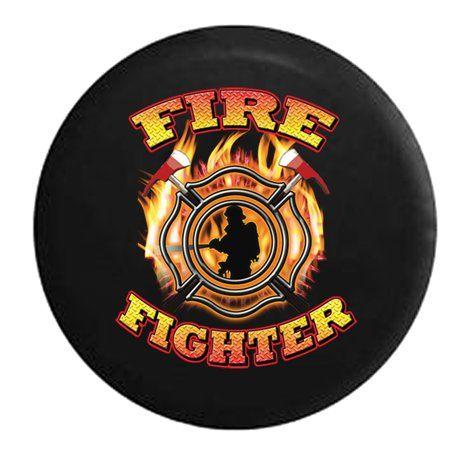 Blazing Flame Logo - Fire Fighter Blazing Fire with Axes Shield Crest Black 27.5 in ...