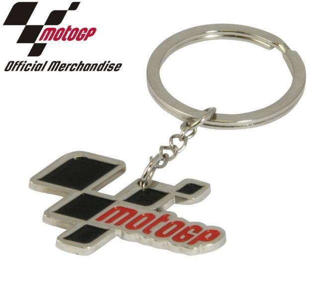 FOB Cross Logo - MotoGP Keyring Key Fob Metal Moto GP Logo Official Merchandise