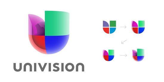 Univision.com Logo - Univision Logo Goes 3D | Articles | LogoLounge
