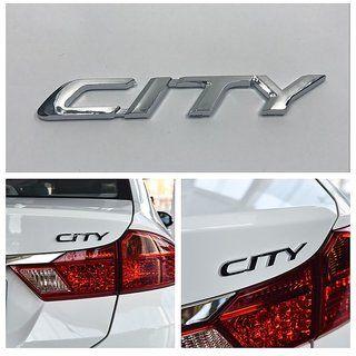 City Car Logo - Buy NEW HONDA CITY CAR MONOGRAM /LOGO/EMBLEM chrome emblem monograM ...