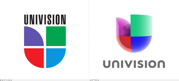 Univision.com Logo - Brand New: Logo Gigante!