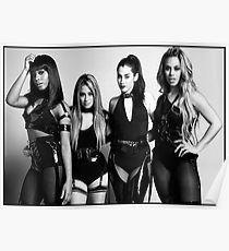 Fifth Harmony Black and White Logo - Fifth Harmony Posters | Redbubble