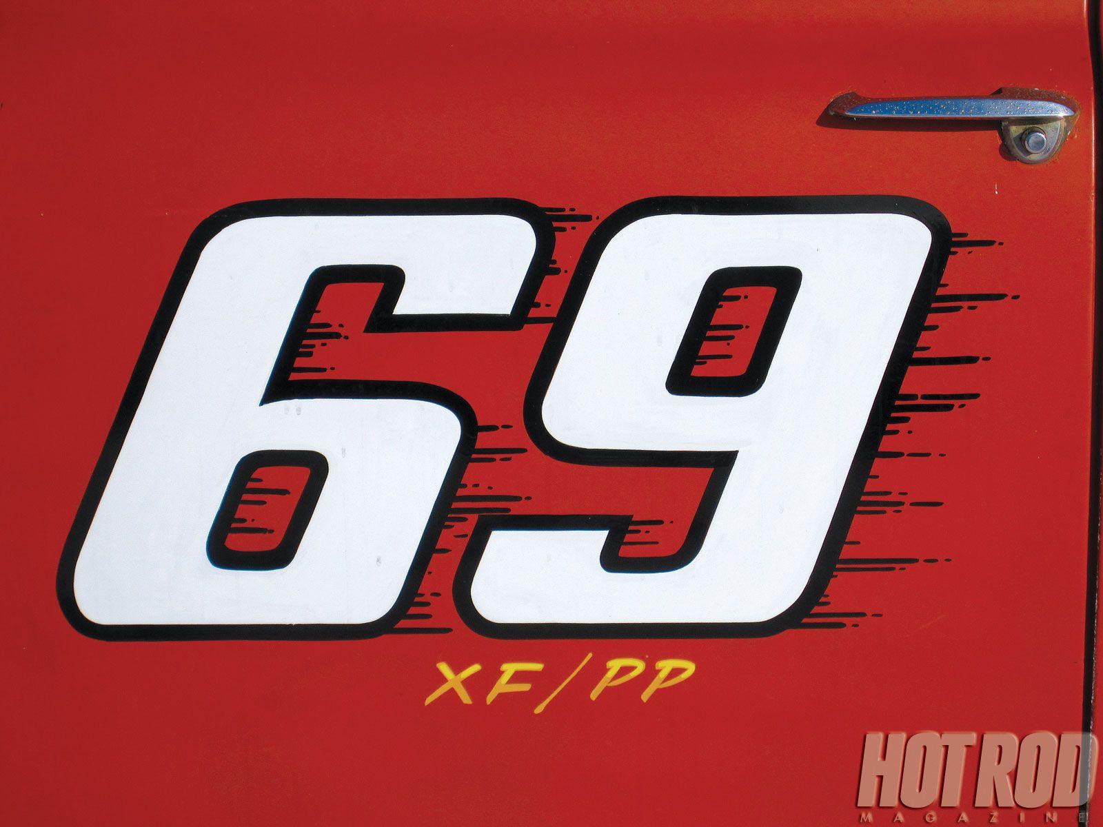 Numbers 69 Race Logo - Hot rod numbers, 69. hot rod lettering. Vintage racing, Cars, Racing