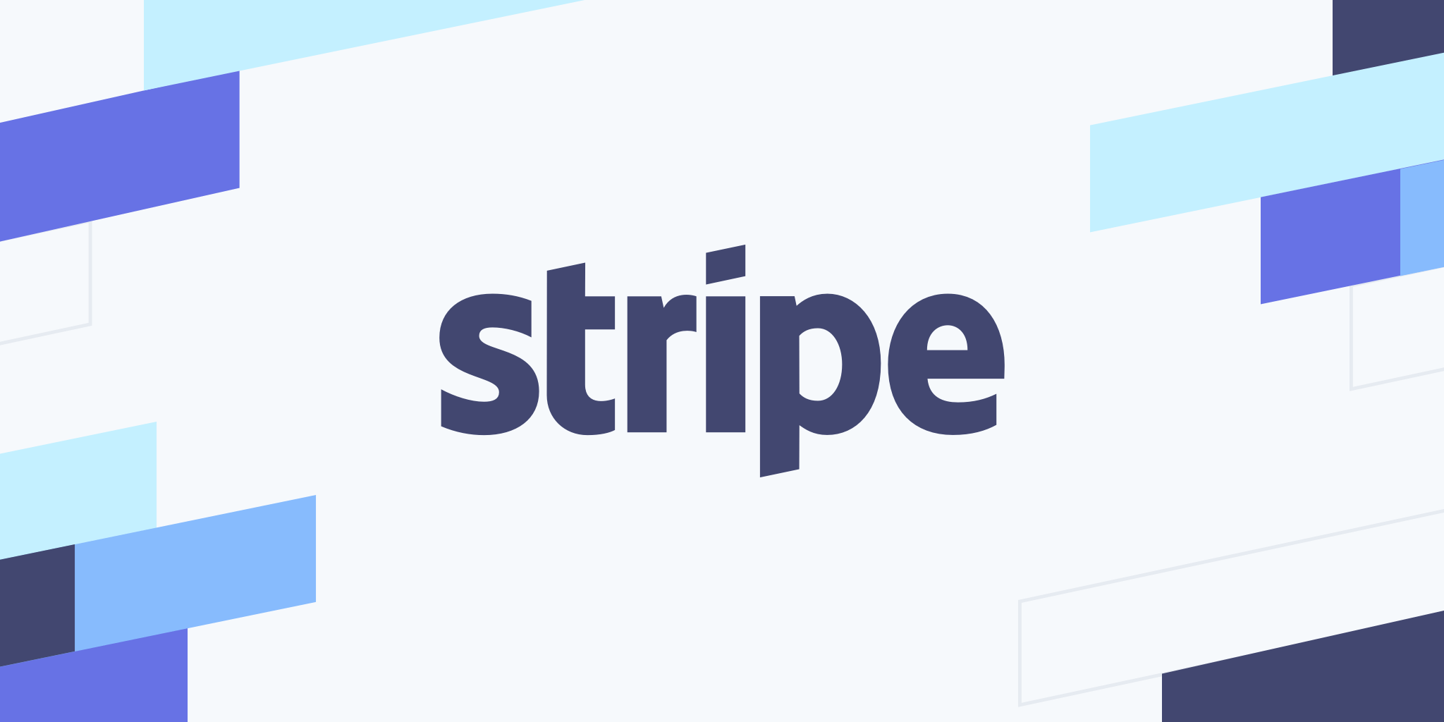 White and Blue Striped Logo - Stripe Newsroom: Brand assets