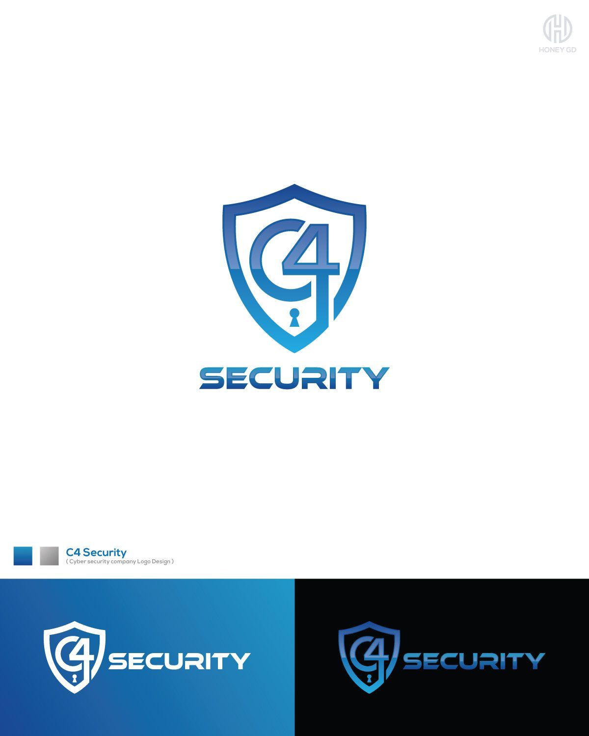 Computer Security Logo - Modern, Playful, Computer Security Logo Design for C4 Security