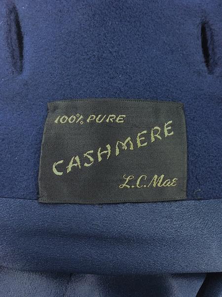 Navy and Gold LC Logo - 1960's Union Made LC Mae Navy 100% Cashmere Coat – 23 Skidoo Vintage ...