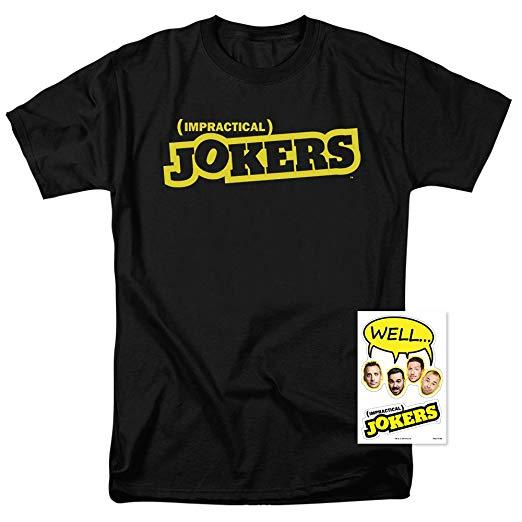 truTV Logo - Amazon.com: Popfunk Impractical Jokers TruTV Logo T Shirt: Clothing