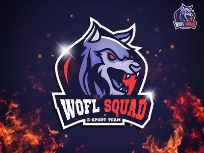 Wolf Gaming Logo - Wofl Not Wolf Squad Game Logo Design by Kong_Family | Dribbble ...