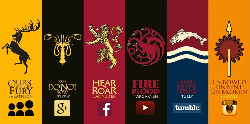 Social Media Game Logo - 4 Social Media Marketing Lessons from Game Of Thrones