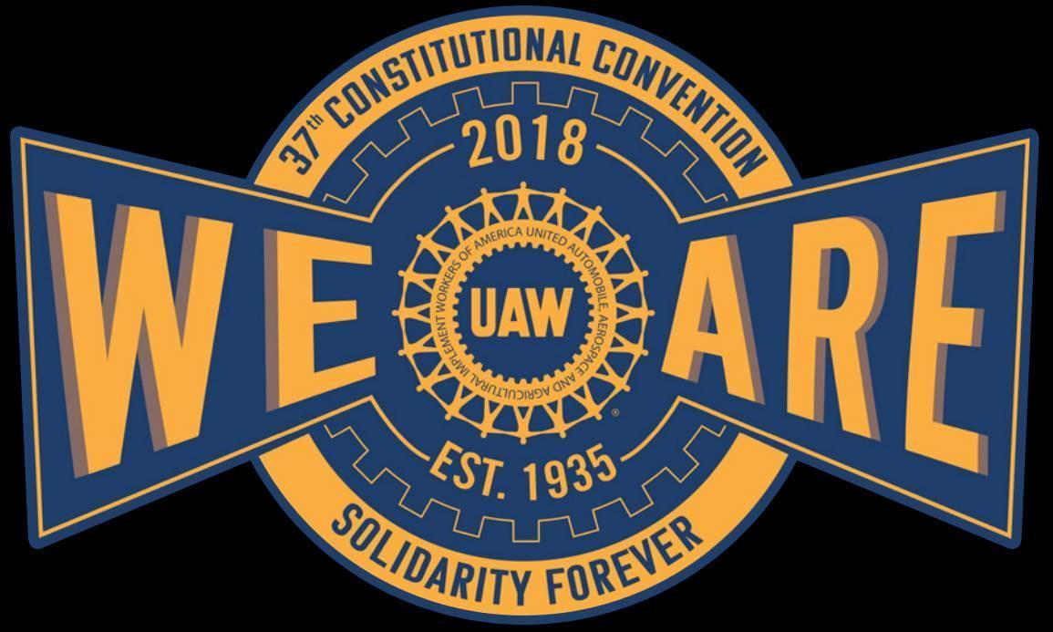 UAW Safety Logo - DELEGATES REPORT: 37TH UAW Constitutional Convention. UAW Local 933