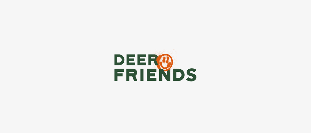 Deer in an Orange Circle Logo - Deer Friends Logo Design | Jägermeister Turkey on Student Show