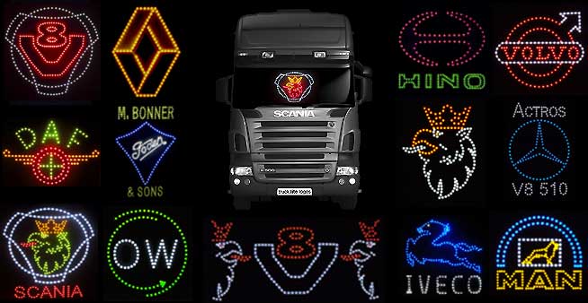 Custom LED Automotive Logo - Truck Lite Logos, LED Logos Signs, Custom Designs