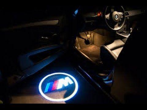Custom LED Automotive Logo - Custom LED Hologram logo vehicle lights reviewed BMW led puddle ...