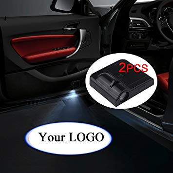 Custom LED Automotive Logo - Amazon.com: Fangfei 2x Custom Logo Wireless Laser Projector Car Door ...