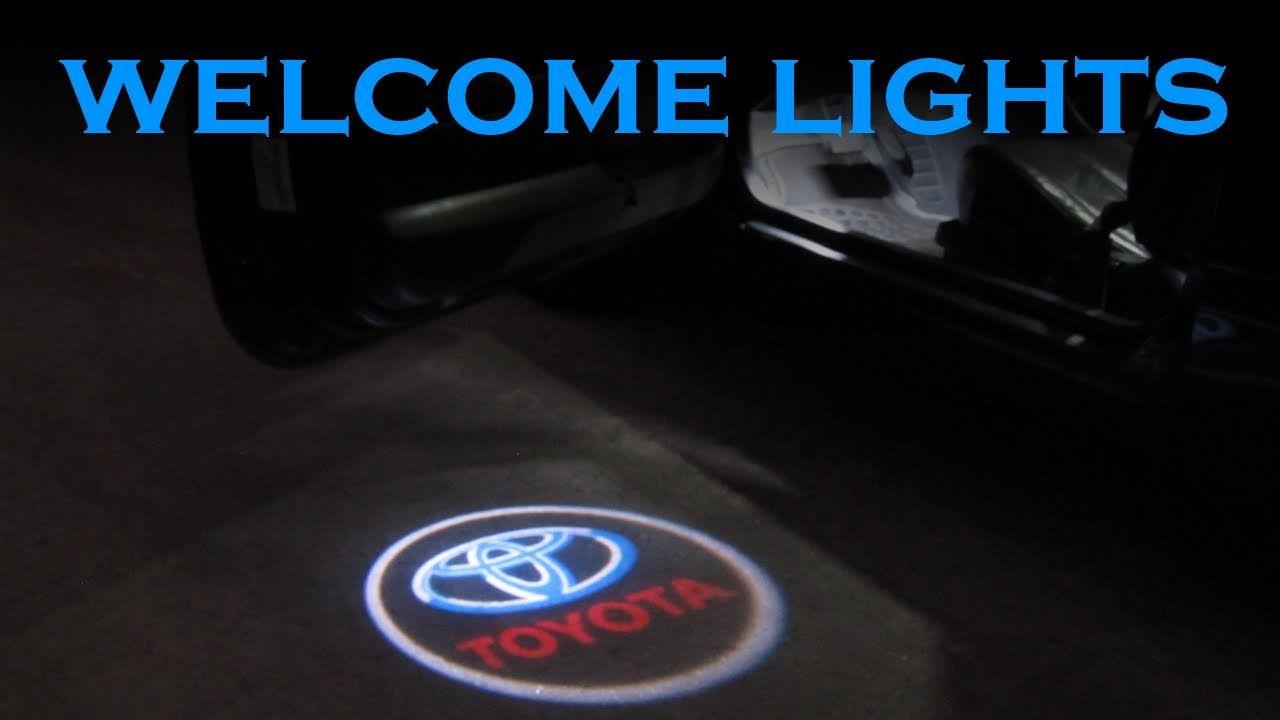 Custom LED Automotive Logo - Door Welcome Logo Lights Installation