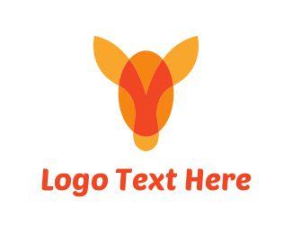 Deer in an Orange Circle Logo - Circle Logo Maker - The Best Circle Logos | Page 11 | BrandCrowd