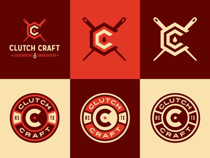 Craft Logo - Clutch Craft Logo Explorations. Logos and Badges