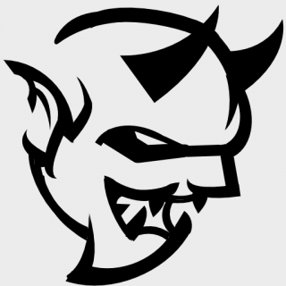 Dodge Demon Logo - Dodge Demon Logo » Emblems for GTA 5 / Grand Theft Auto V