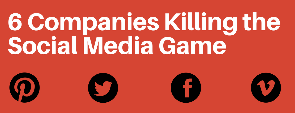 Social Media Game Logo - 6 Brands Killing the Social Media Game – NUMA