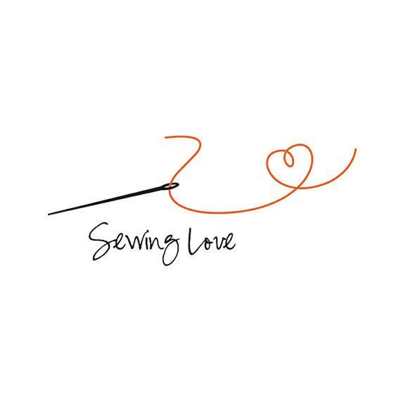 Sewing Logo - sewing logo, Instant logo, instant logo download, craft logo, sewing ...
